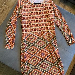 🎉SOLD🎉 LuLaRoe Elegant Long Sleeve Debbie Dress